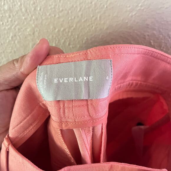 NEW Everlane The Tencel Way-high High Rise taper pleated trouser pants - Picture 5 of 9